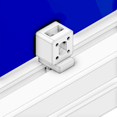 64-010-0 MODULAR SOLUTIONS PANEL CLAMP 1/4 TURN M6 UNIBLOCK